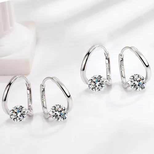 Vista 5 de Aretes linfáticos para mujer en Prime Yoopulse, aretes linfáticos para terapia de linfvidad, aretes de germanio, joyería de drenaje linfático