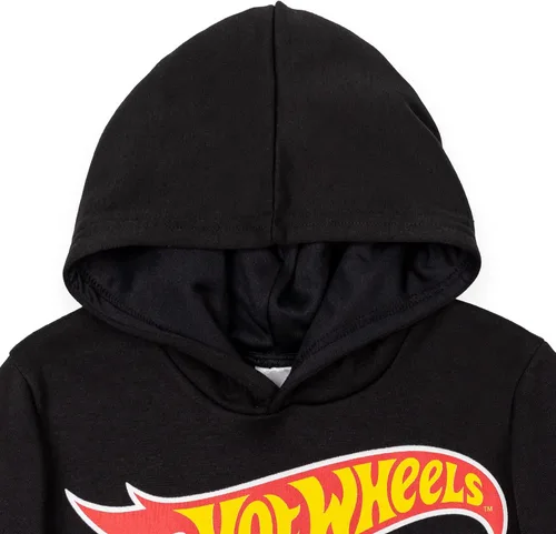 Vista 4 de Hot Wheels Sudadera con capucha de forro polar para niños pequeños a niños grandes (2T - 18-20)