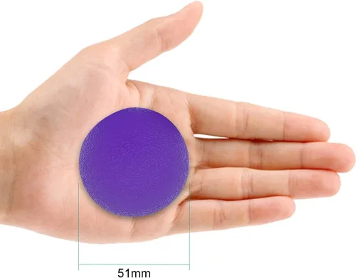 Vista 6 de 3 bolas de gel de resistencia múltiple para aliviar el estrés de la mano, dedo, muñeca, ejercicio, músculos, entrenamiento de artritis
