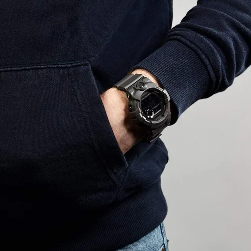 Vista 5 de CASIO Reloj digital de cuarzo para hombre con correa de resina