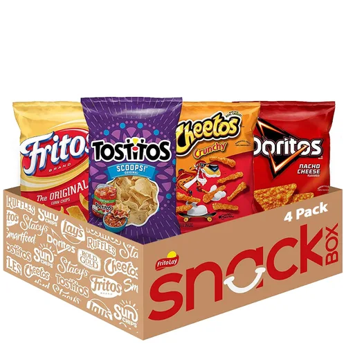 Vista 7 de Frito-Lay Chips y Jack Link's Meats Snack Mix Paquete variado (paquete de 30)