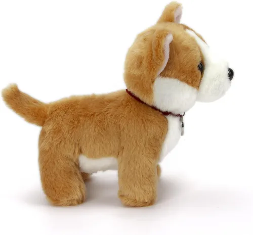 Vista 2 de Juguete de peluche para perro, lindo cachorro suave, 8 pulgadas (Butterscotch the Corgi)