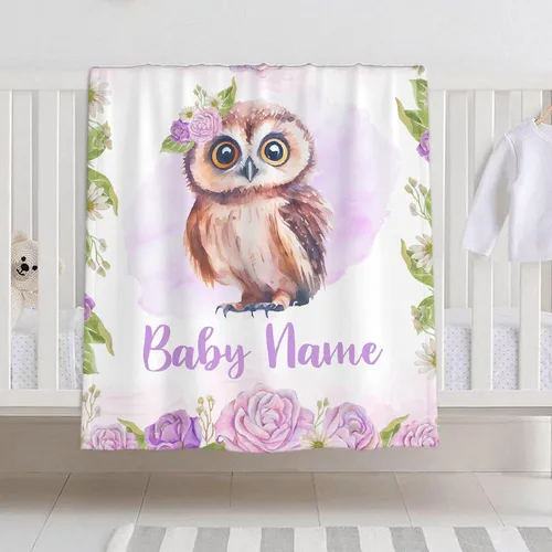 Vista 31 de Manta de bebé personalizada para niñas y niños, manta de bebé personalizada con nombre para niños pequeños, niños, ducha, recién nacidos, guardería