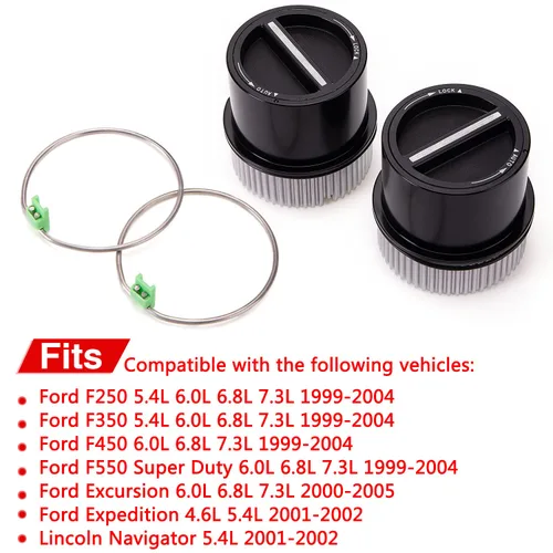 Vista 3 de Reemplazo del buje de bloqueo automático 4WD para Ford F250 F350 F450 F550 Super Duty 2000-2005 Ford Excursion 2001 2002 Lincoln Navigitor