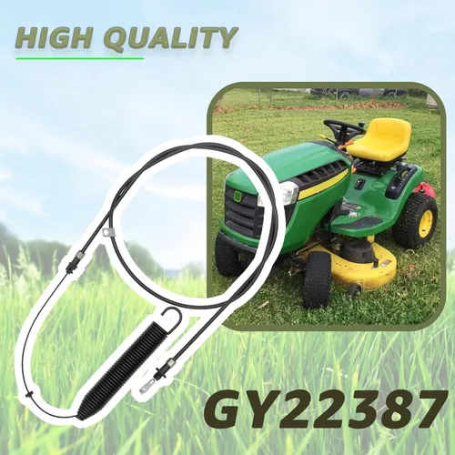 Vista 7 de GY22387 Cable de control de toma de fuerza para John Deere E100 D100 D110 107S S100 X105 L100
