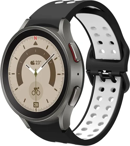 Vista 12 de VeveXiao Correa deportiva compatible con Samsung Galaxy Watch 5 Pro de 1.772 pulgadas/Watch 4 Classic 1.654 pulgadas/1.811 pulgadas, sin huecos