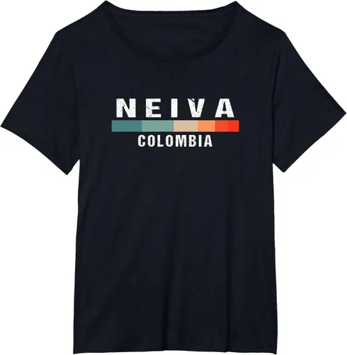 Vista 16 de Camiseta Neiva Colombia City Trip, Negro