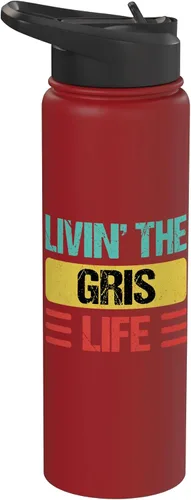 Vista 12 de Gris Name Stainless Steel Insulated Water Bottle Black