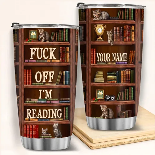Vista 33 de T40413 - Taza personalizada para amantes de los libros, taza de café con texto en inglés "Just A Girl Loves Book", regalo para mujeres y niñas