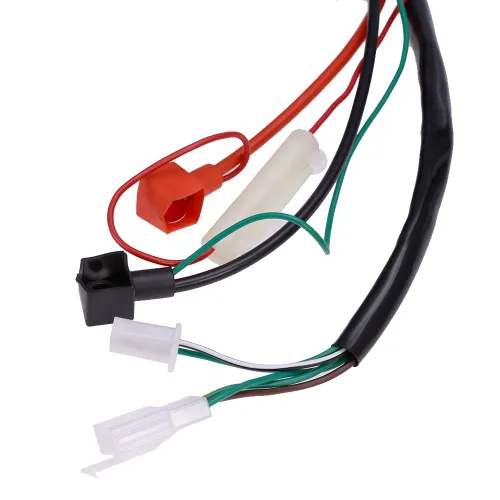 Vista 4 de Anxingo Arnés de Cableado de Arranque Eléctrico Quad Arnés Completo Compatible con ATV UTV Quad Chino 4 Ruedas 50cc 70cc 90cc 110cc