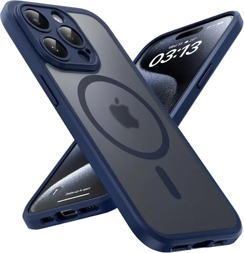 Vista 123 de TOCOL Funda magnética para iPhone 11, protección completa mejorada de la cámara, compatible con Magsafe, protección de grado militar, parachoques