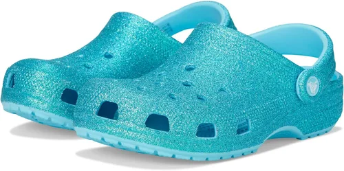 Vista 10 de Crocs Zuecos Clásicos con Purpurina para Niños