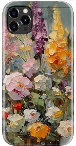 Vista 61 de LUMARKE Funda para iPhone 14/iPhone 13, lindo Y2K floral, carga inalámbrica Mosaico Tortuga Shell