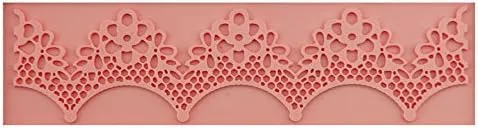 Vista 2 de El Sr. S tienda 1pcs silicona Cake Lace Mold Cake Silicone Mat Moule moldes de silicona para fondant cake Baking Decorating Tool