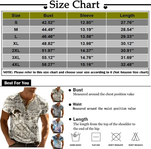 Vista 6 de Men's Shirt Loose Comfortable Tees Super Light Short Sleeve T Shirt Summer Casual Tops Button Down V Neck Blouse