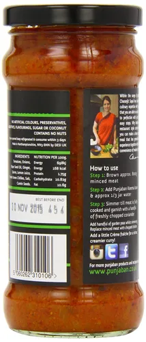 Vista 2 de Punjaban Keema Curry Base 12.35 oz (Paquete de 6)