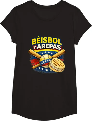 Vista 3 de Camiseta Beisbol y Arepas Venezuelas Baseball Pride Team 2026