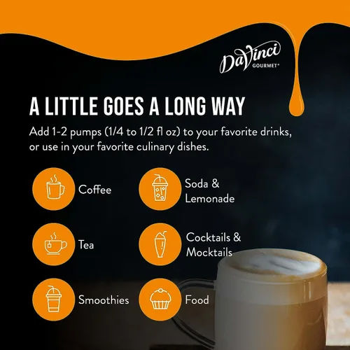 Vista 4 de DaVinci Gourmet Classic Butterscotch Jarabe, 25.4 onzas líquidas (paquete de 4)