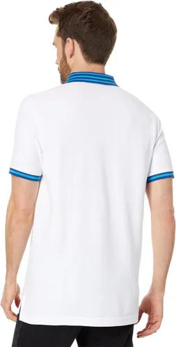 Vista 2 de Psycho Bunny Norris Pique Polo White MD (US Men's 5)