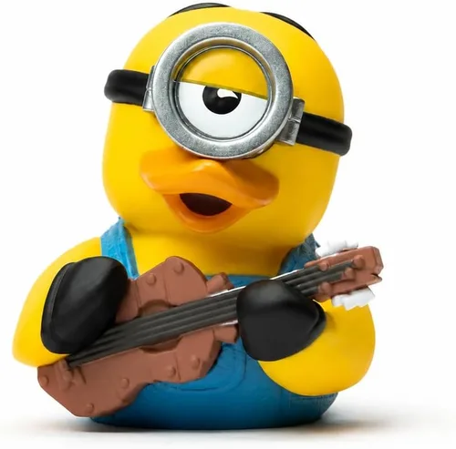 Vista 5 de TUBBZ Boxed Edition Minions Bob - Figura coleccionable de pato de goma de vinilo – Producto oficial de Despicable Me 4 Minions – TV, películas y Bob