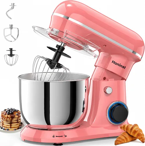 Vista 13 de Honinst Batidora eléctrica de pie 4QT, mezclador de cocina compacto de Verde
