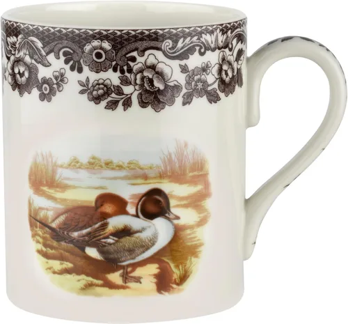 Vista 6 de Spode Taza Woodland, Black Bear, 16 onzas, taza de café con asa para bebidas calientes, ideal para té, chocolate caliente y otras bebidas calientes