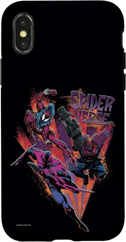 Vista 5 de iPhone 16 Marvel Spider-Man: Across the Spider-Verse 2099 Strike Team Case
