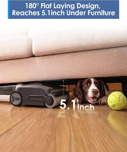Vista 7 de Tineco Floor ONE S7 Suite - Trapeador de vacío en seco y húmedo