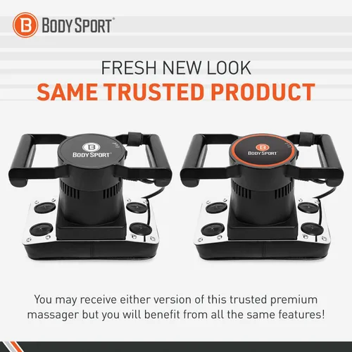 Vista 2 de Body Sport Masajeador Profesional de Doble Velocidad Terapéutico y Vibración para Alivio del Dolor y de los Músculos Adoloridos – Herramienta