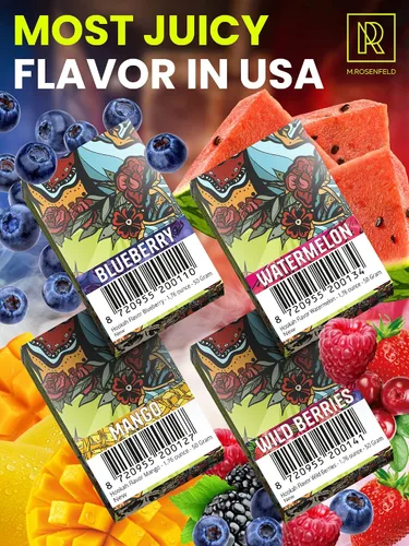 Vista 6 de Sabor clásico de cachimba a base de hierbas - 1.75 oz (50 g) Sabor a cachimba sin tabaco para tu tazón - Prueba estos shisha sin tabaco