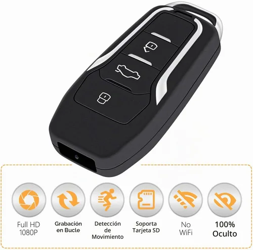 Vista 2 de XISRU Cámara pequeña de 64GB,Cámara de video 1080P,Cámara de niñera para seguridad en el hogar