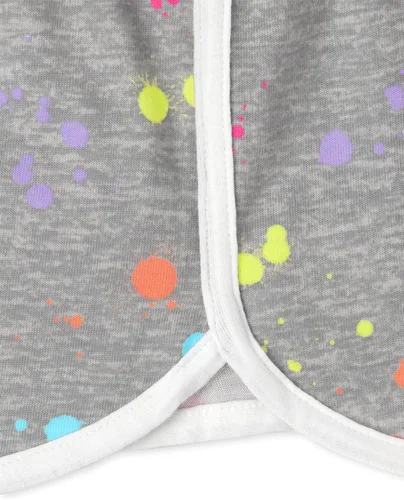 Vista 3 de The Childrens Place Paquete de 5 pantalones cortos de delfín para niñas