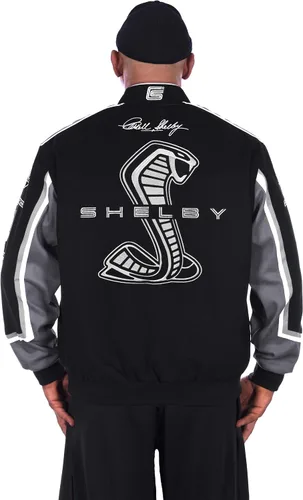 Vista 4 de JH DESIGN GROUP Shelby Logo Embroidered Sarga Jacket - Chaqueta de invierno de algodón para hombre