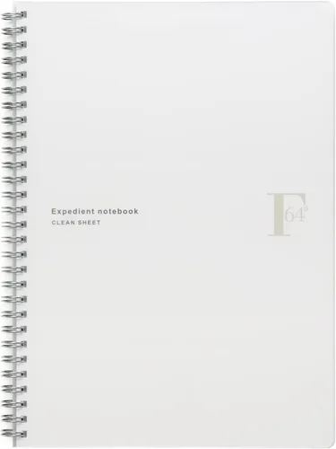 Vista 11 de Kyoku PTW03A5W FOBCOOP - Cuaderno de anillo liso, color blanco