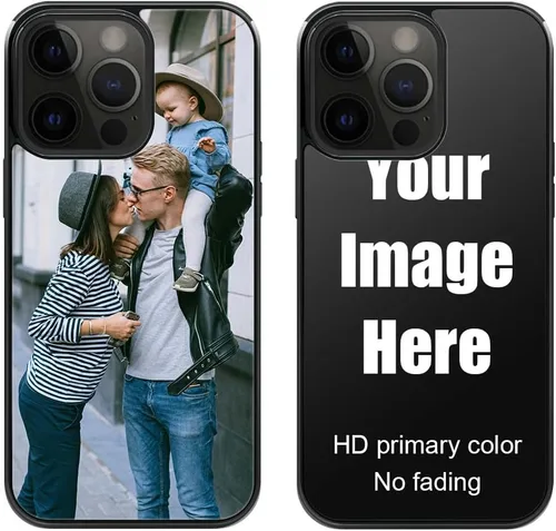 Vista 8 de Funda personalizada para iPhone, funda transparente de TPU suave a prueba de golpes, diseño de tus propias fundas de teléfono compatibles con Apple