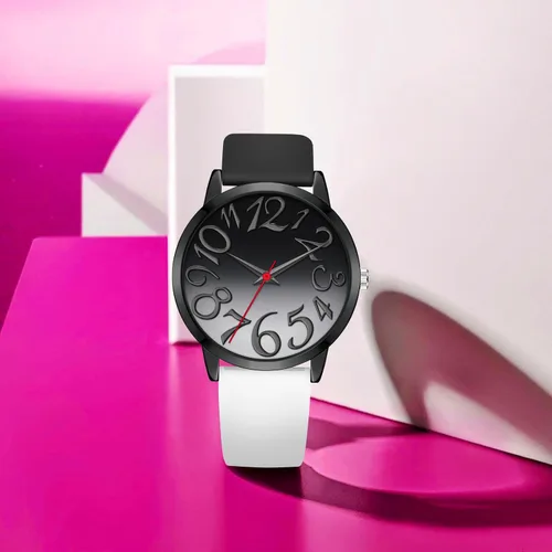 Vista 5 de Bisley Reloj de mujer de 1.457 in con diseño de bloques