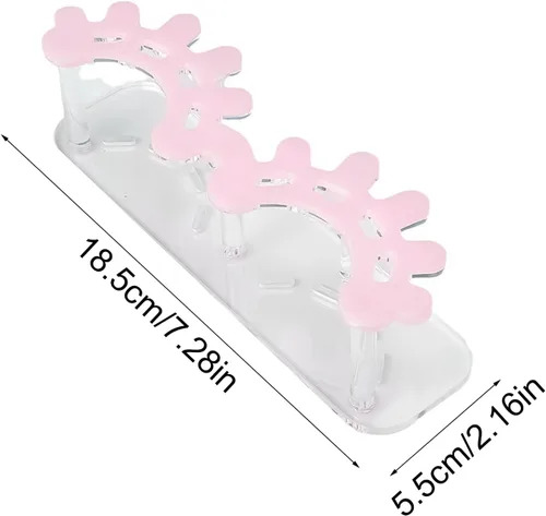 Vista 3 de Tweezers Stand Holder Eyelash Storage Rack Display Acrylic Shelf Eyelash Storage Rack Display