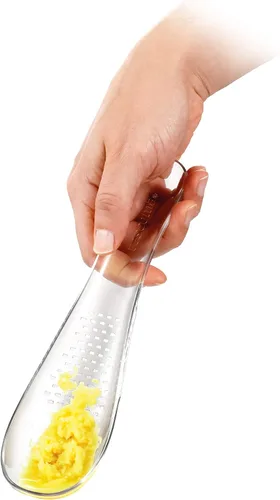 Vista 4 de Tescoma 420198 - Rallador de jengibre (9.4 in, plástico resistente, con línea antideslizante Presto Line)