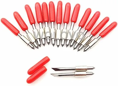 Vista 3 de 15pcs 45 grados Graphtec CB15/CB15U cortador de vinilo Plotter/Impresora Cuchillas