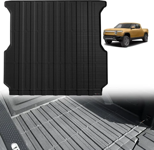 Vista 10 de TripleAliners - Tapete para caja de camioneta (de ejes) de 5 pies, encaje perfecto para pick-up de carga, accesorio de protección de vehículo