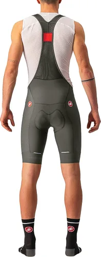 Vista 2 de Castelli Bibshort de ciclismo Competizione para ciclismo de carretera y grava, L