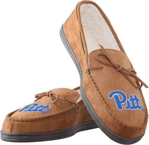 Vista 5 de FOCO NCAA NCAA - Pantuflas tipo mocasín con logotipo de equipo universitario para hombre