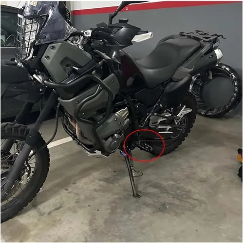 Vista 4 de Compatible con Tenere XT 660 Z R 660Z 660R XT660 XT660Z XTZ660 XTZ 660 XT660R Accesorios Reposapiés Estriberas Pedal de Reposapiés (Color: Negro)