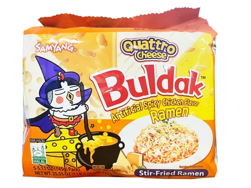 Vista 7 de Samyang Paquete de 5 ramen Buldak de sabor picante, 2
