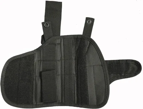 Vista 6 de Molle - Funda táctica para pistola de muslo, funda de pierna caída, ajustable a la derecha