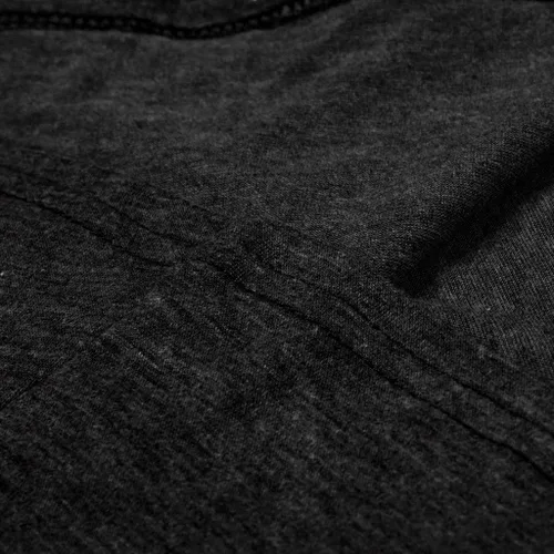 Vista 7 de Aniywn Sudadera de talla grande para mujer, holgada, de manga cortalarga, delgada, sólida, impresa, sin botones