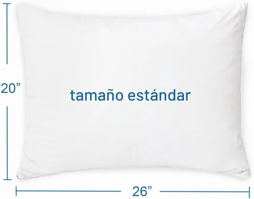 Vista 2 de Paquete de 4 protectores de almohada con cremallera, tamaño estándar, impermeables, color blanco 4-Pack: 100% Waterproof, Noiseless Fabric