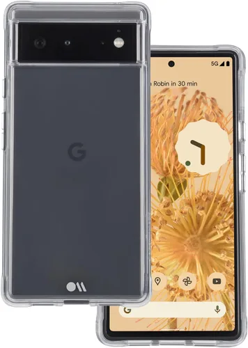 Vista 15 de Case-Mate - Serie Tough - Paquete de protección - Funda y protector de pantalla para Google Pixel 6 Pro - Delgado - Protección contra caídas de 10
