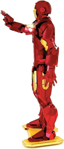 Vista 3 de Maqueta Fascinations de metal de Iron Man en 3D