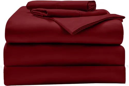 Vista 9 de Sábanas de tamaño Queen con cabezal dividido superior para cama ajustable, 800 hilos, 100% algodón egipcio, juego de ropa de cama de 4 piezas